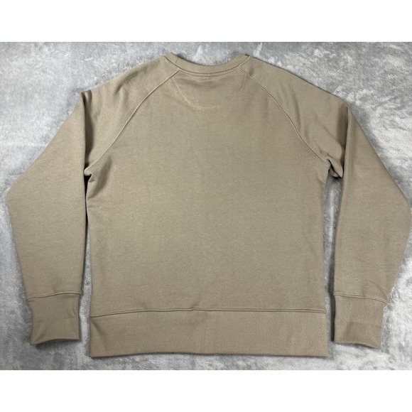 Y2K KANGOL Pullover Sweatshirt Embroidered Logo Beige Mens Large - Picture 6 of 6